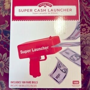 NWT Money Fly Gun Cash Canon for Punjabi Wedding with Fake money super launcher